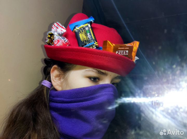 Шапка с ушками