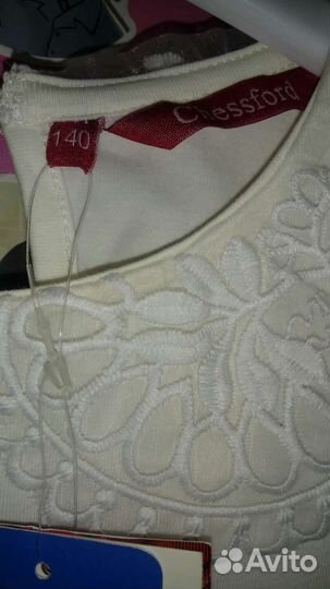 Блузки школьные 140,146 новые