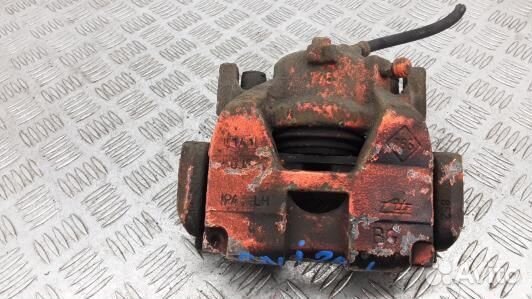 Суппорт тормозной передний левый renault scenic 3