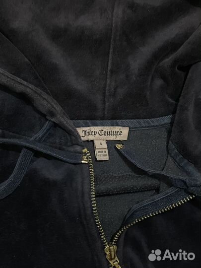 Juicy couture зип худи велюровые