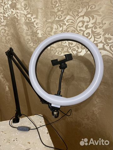 Лампа для селфи и штатив