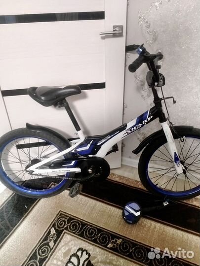 Велосипед детский sharp R20 + доп колесики