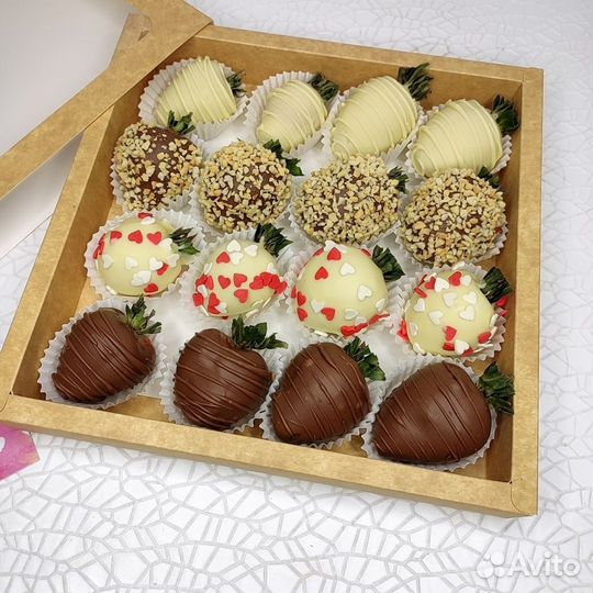 Клубника в шоколаде