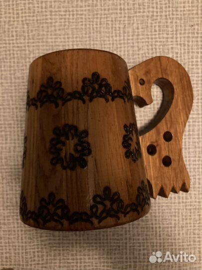 Пивная деревянная кружка СССР