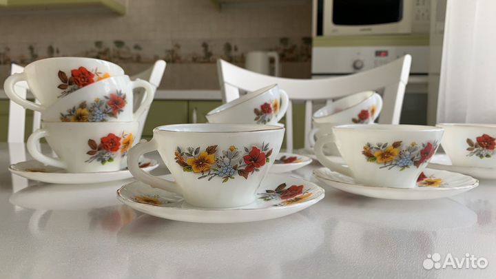 Набор столовой посуды (аркопал) чайный сервиз