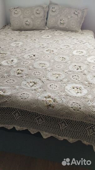 Покрывало большой красивый комплект для спальни