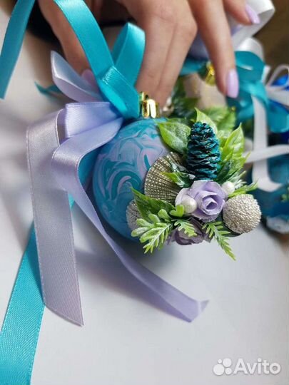 Новогодние игрушки ручной работы