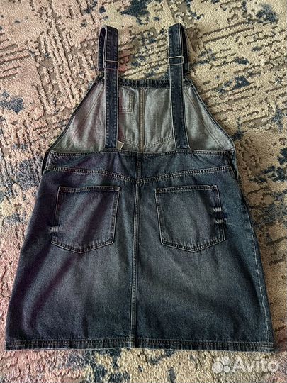 Джинсовый сарафан H&M xl