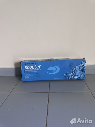 Самокат детский двухколесный новый
