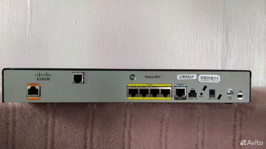 Маршрутизатор cisco-887-к9