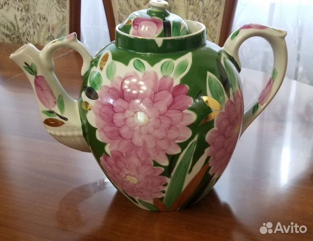 Чайник заварочный большой расписной