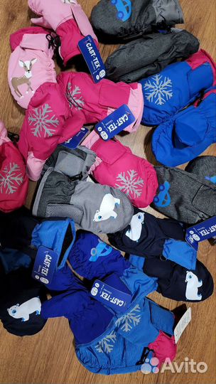 Варежки зимние детские новые 1-2 года