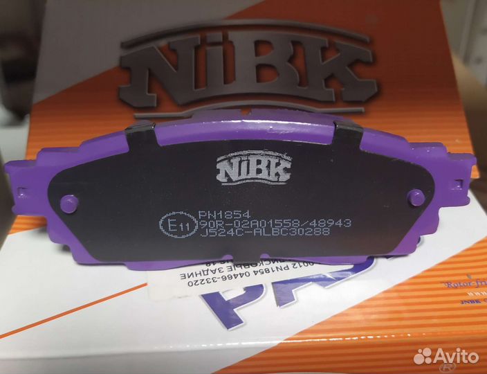 Тормозные колодки PN1854 (NiBK)
