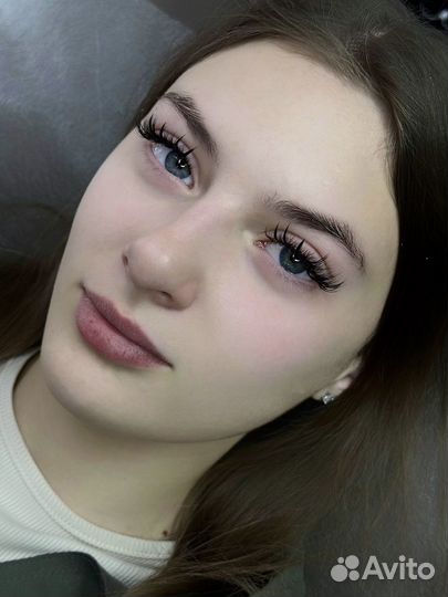 Наращивание ресниц на дому