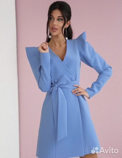Платье пиджак clan VI 46 размер