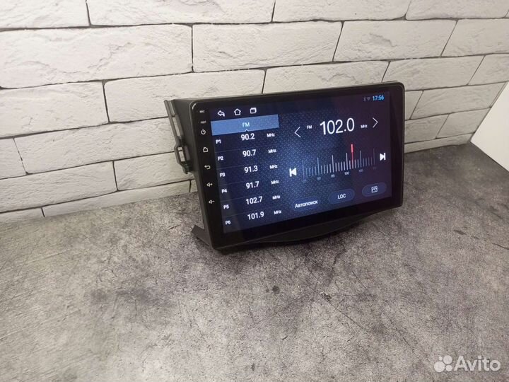 Магнитола Toyota Rav4 на Android IPS экран