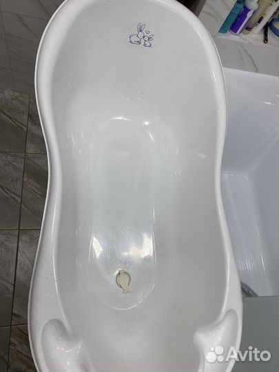 Ванна детская с подставкой