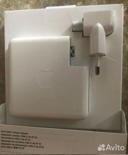 Блок питания Apple 87W USB-C (A1719) оригинал
