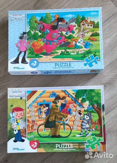 Пазлы для детей, макси пазл