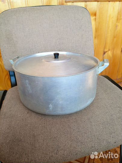 Кастрюля алюминиевая СССР 10л