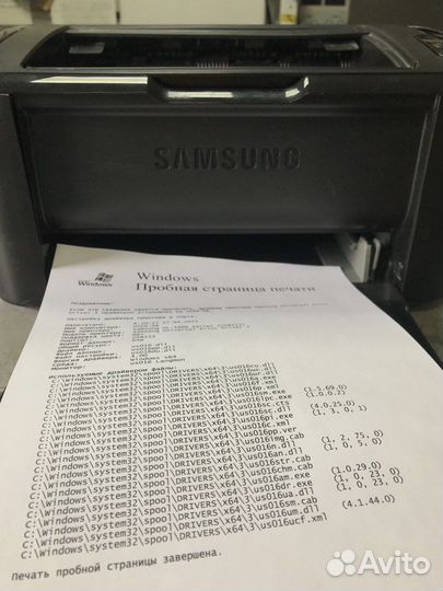 Принтер Samsung ML-1665/Xerox Phaser 3122