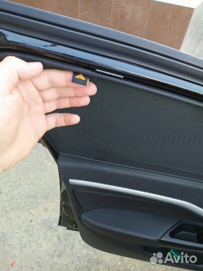 Каркасные магнитные шторки Трокот Премиум на Весту