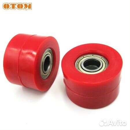 Ролики цепи, M8, красный отом
