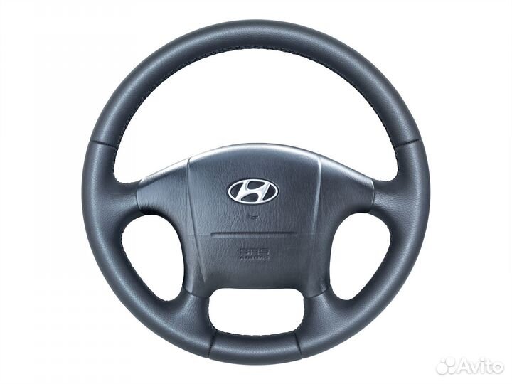 Оплетка на руль Hyundai Sonata 4 для замены кожи