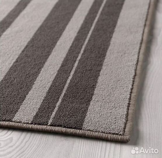 Ковер икеа Ибстед с низким ворсом, новый