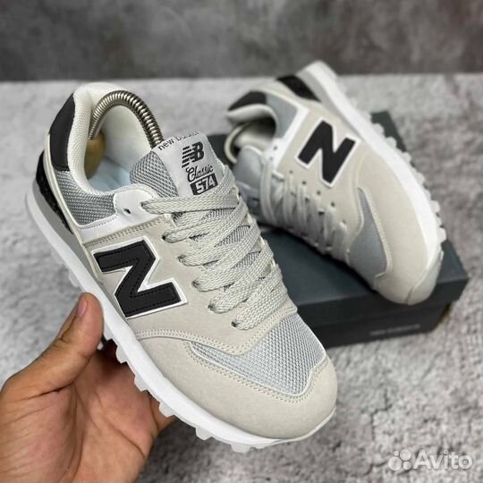 Кроссовки New Balance 574 White (36-41)