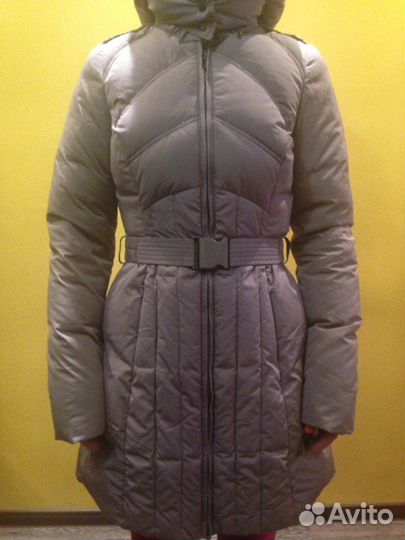 Trussardi jeans пуховик новый