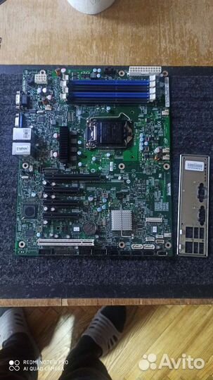 Серверная материнская плата 1155