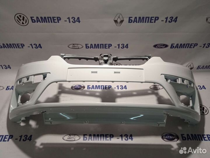 Бампер передний renault logan 2 Белый