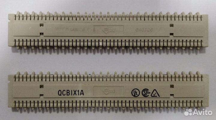 Плинты qcbix1A с держателем на 50 пар, б/у