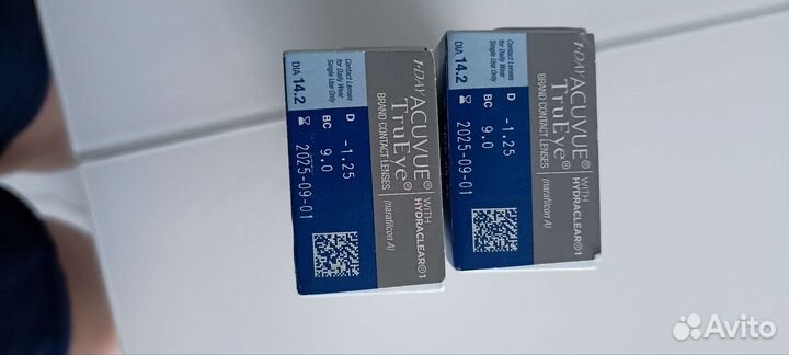 Линзы контактные acuvue trueye