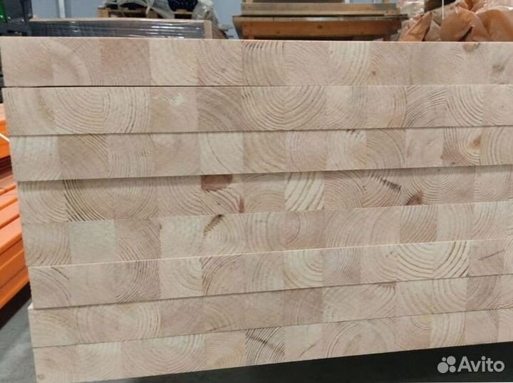 Мебельный щит 18*300*4000 мм сорт C, сращенный