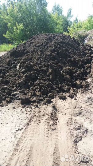 Чернозём, земля, торф, навоз, помёт