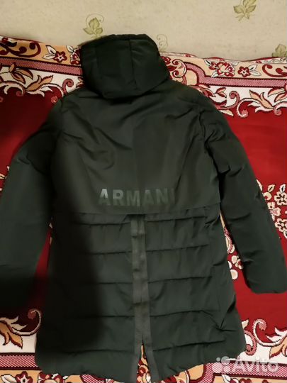 Пуховик мужской длинный новый 56