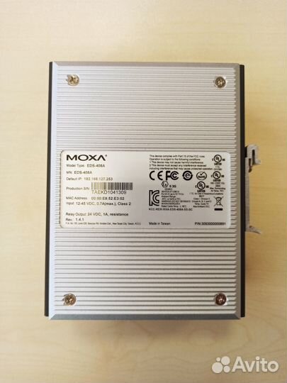 Moxa 408A коммутатор на 8 портов