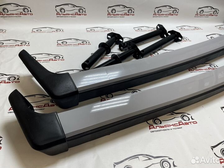 Бампер нива 2121 урбан алюминиевый серый