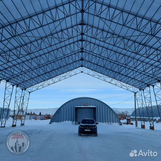 Строительство зернохранилища под ключ