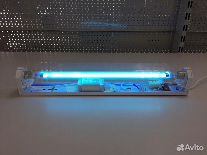 Светильник с бактерицидной (кварц) лампой 15W