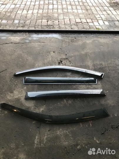 Дефлекторы на двери BMW e46 туринг