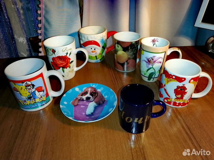 Сувениры-посуда, кружки (новые)