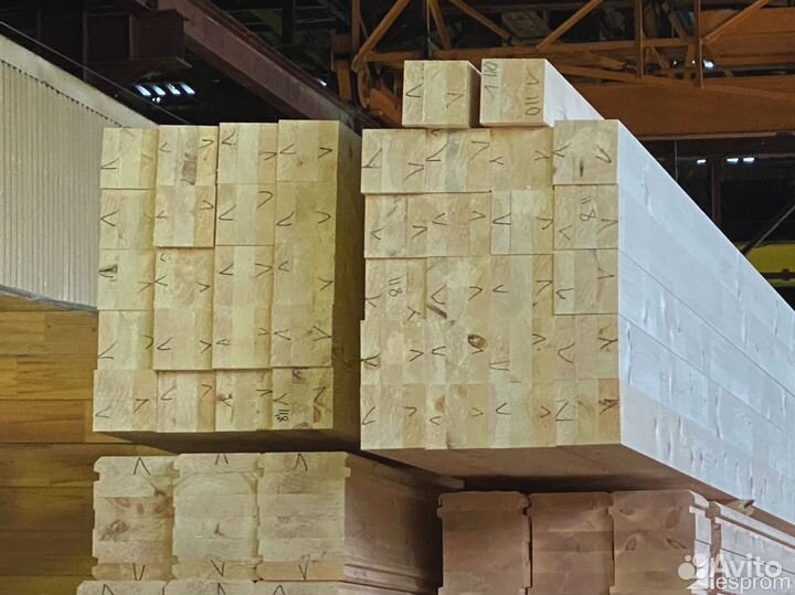 Брус из сосны для уюта дома