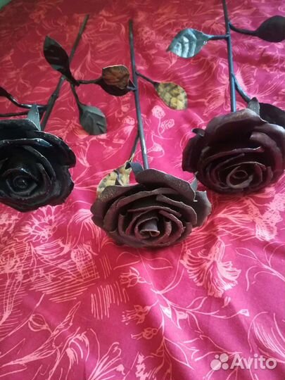 Кованая роза