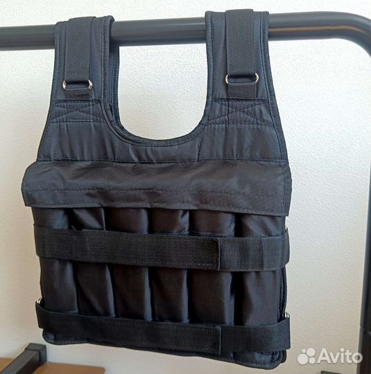 Жилет утяжелитель с грузом 18 кг. Новый Жилет
