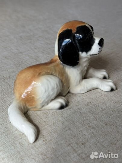 Фарфоровая статуэтка анималистика, собака,goebel