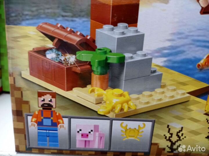 Конструктор Майнкрафт 11136 Остров Сокровищ