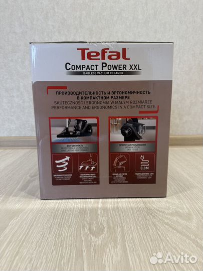 Пылесос Tefal Compact Power XXL Новый